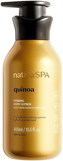 Nativa SPA by O Boticario Quinoa Hydrating Body Lotion, Fragranced Skin Moisturizer with Purified Quinoa Drops, 13.5 Ounce - Image 1