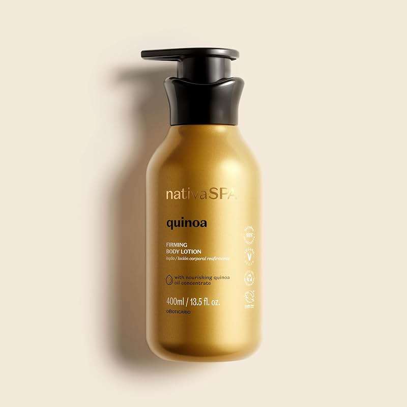 Nativa SPA by O Boticario Quinoa Hydrating Body Lotion, Fragranced Skin Moisturizer with Purified Quinoa Drops, 13.5 Ounce - Image 5