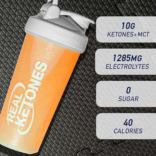 Real Ketones MCT & BHB Exogenous Ketones Drink Mix Packets Elevate Keto Electrolytes Powder Packets No Sugar with 4 Main Electrolytes Plus Hydrating Proprietary Keto BHB - 30 Pack Orange - Image 2
