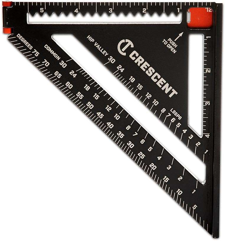 Crescent Lufkin EX6 2-in-1 Extendable Layout Tool - LSSP6-07, 6" - Image 2