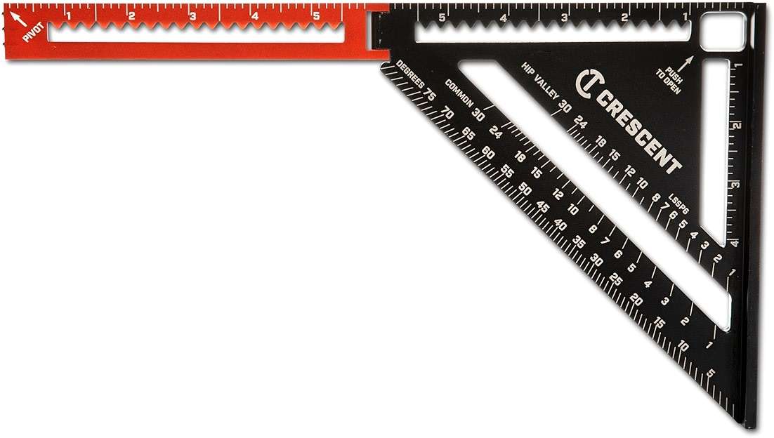 Crescent Lufkin EX6 2-in-1 Extendable Layout Tool - LSSP6-07, 6" - Image 4