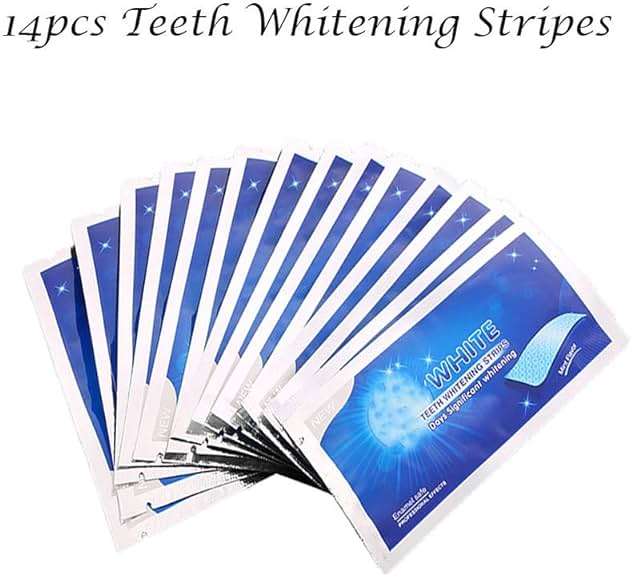 Ceonam Teeth Whitening Stripes Whitening Kit Whitener Strap Kits for Tooth Oral Care No Sensitivity for Teeth Care 14 Pack 28 Strips (28P) - Image 3