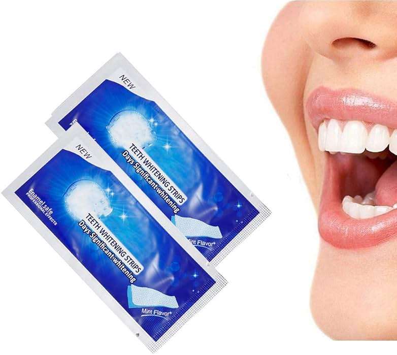Ceonam Teeth Whitening Stripes Whitening Kit Whitener Strap Kits for Tooth Oral Care No Sensitivity for Teeth Care 14 Pack 28 Strips (28P) - Image 4