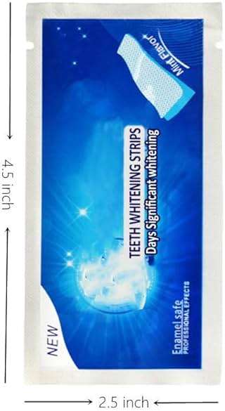 Ceonam Teeth Whitening Stripes Whitening Kit Whitener Strap Kits for Tooth Oral Care No Sensitivity for Teeth Care 14 Pack 28 Strips (28P) - Image 5