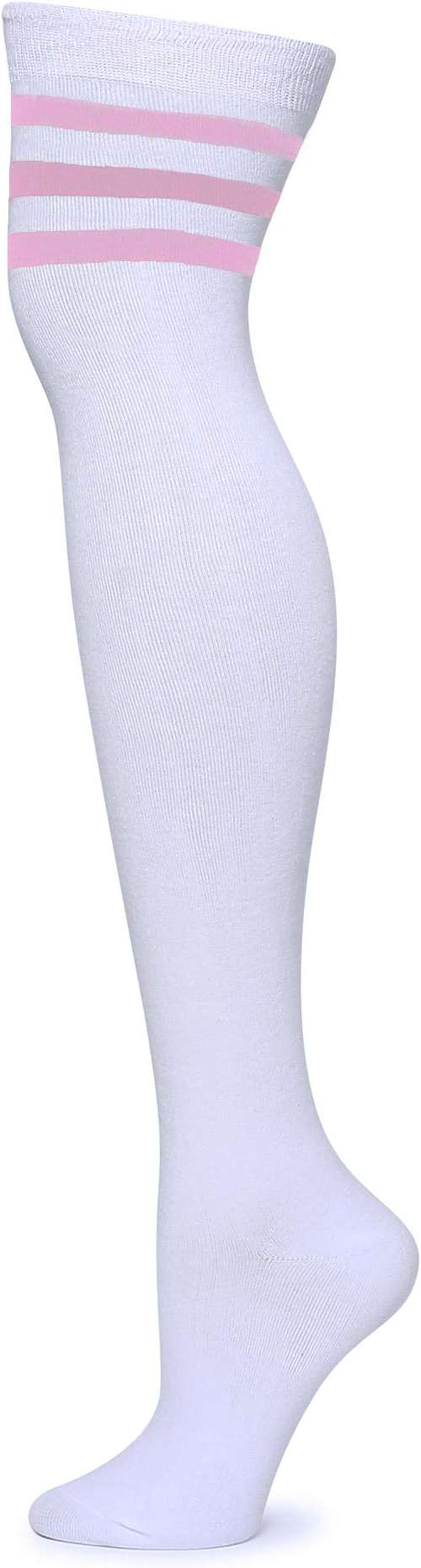 Leotruny Thigh High Socks for Women: Suitable for Cosplay Daily Wear - Cotton Knee High Socks - Image 1