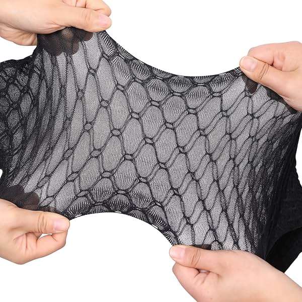 C4N Women's Fishnet Tights Shaping Pantyhose for Women Sheers Slim High-Waist Transparent Fishnet Stockings - Image 5