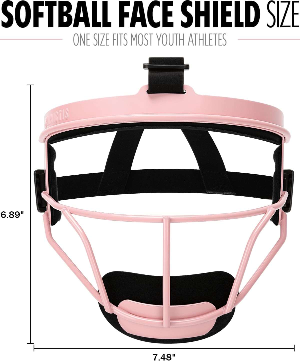 Dinictis Softball Face Mask, Lightweight, Comfortable, with Wide Field Vision, Durable and Safe Face Guards, Premium Protective Softball Fielder's Mask - Image 7