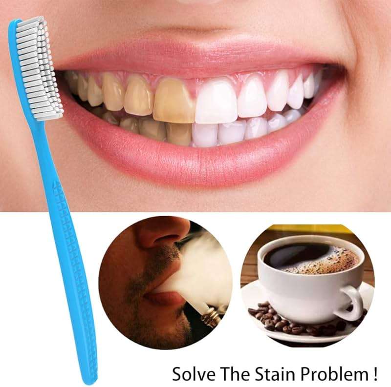 DR PERFECT Extra Hard & Firm Toothbrush Large Long Head Whitening Teeth Pack of 4 - Image 4