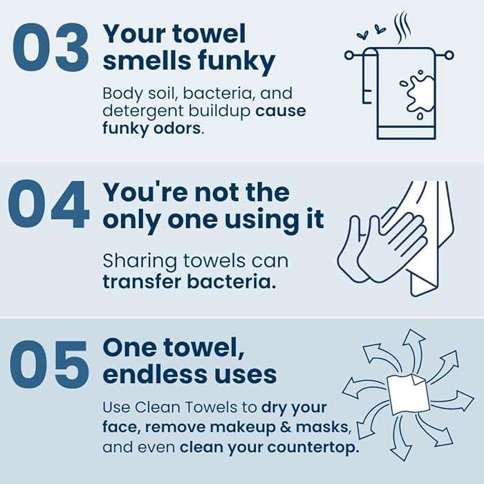Clean Skin Club Clean Towels®, 100% USDA Biobased Face Towel, Disposable Face Towelette, Eczema Association Accepted, Makeup Remover Dry Wipes, Ultra Soft, 1 Pack, 25 Ct - Image 5