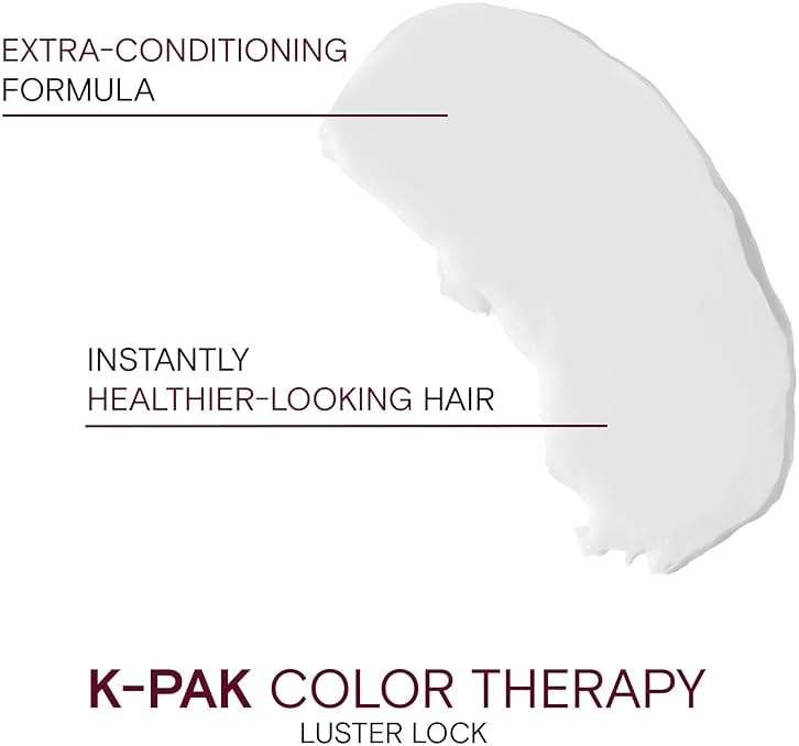 Joico K-PAK Color Therapy Luster Lock Instant Shine & Repair Treatment | For Color-Treated Hair | Boost Color Vibrancy | Repair Breakage | With Keratin & Argan Oil - Image 4
