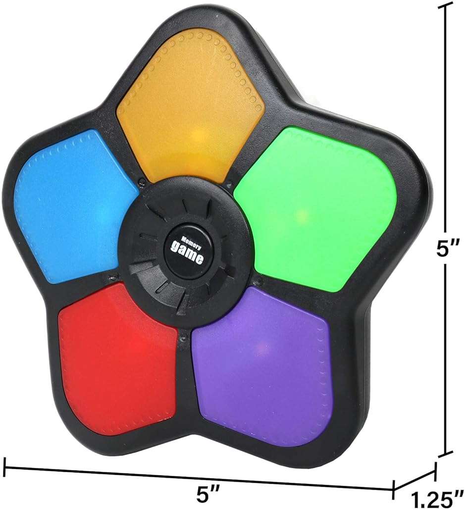 Kiddie Play Electronic Memory Game for Kids Repeat The Color Memorizing Toy | Mini Pocket size - Image 3