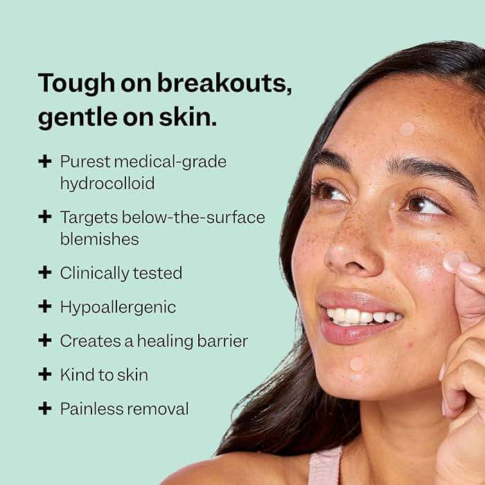 Peach Slices - Deep Blemish Microdarts (9 ct) - Early Stage Pimple Patches for Face - Salicylic Acid, Niacinamide, Hyaluronic Acid, Tea Tree Oil & Cica - Vegan, Cruelty Free, Korean Skin Care & Beauty | Salicylic Acid - Image 3