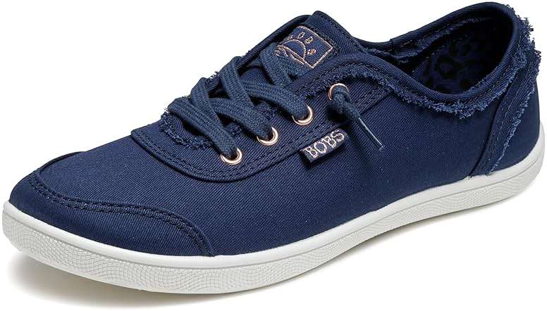 Skechers Women's Bobs B Cute Sneaker - Memory Foam, Flexible Outsole, Lightweight Vegan Shoes - Image 1