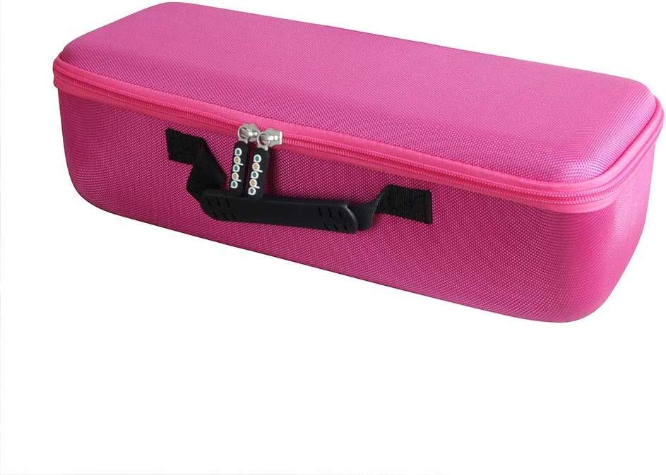 Adada Hard Case for Revlon One-Step Hair Dryer And Volumizer Hot Air Brush (Rosy) - Image 5