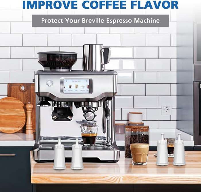 Water Filter Replacement for Breville Espresso Machine Barista Touch BES880, Barista Touch Impress BES881, Oracle Touch BES990, Oracle BES980, Dual Boiler BES920 Bambino ClaroSwiss Sage, Pro BES878 - Image 7