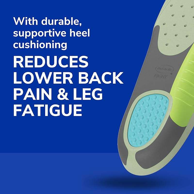 Dr. Scholl's Extra Support Shoe Insoles for Women, Size 6-11, 1 Pair: Designed for Plus-Size and Tall Women, Arch Inserts - Helps Reduce Lower Back Pain and Foot & Leg Fatigue - Image 3