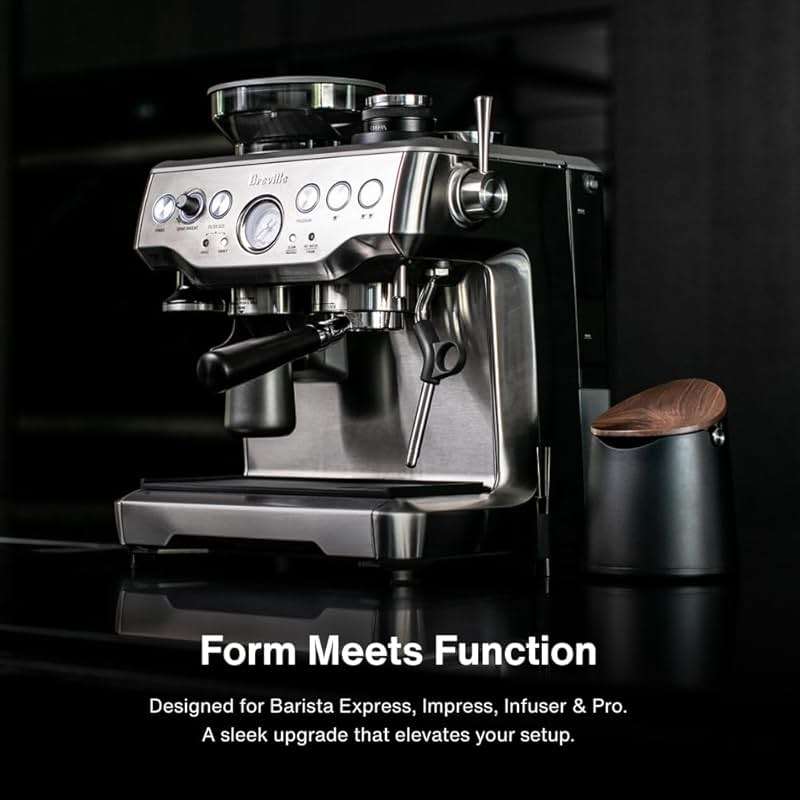 CREMA Coffee Products Replacement Steam Lever for Breville Espresso Machines | Ergonomic Stainless Steel Design | Compatible with Barista Express, Infuser, Barista Pro | Easy Grip | Silver Finish - Image 2