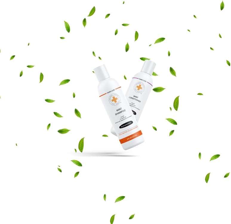 Orange Cross Lice Removal Mint lice Shampoo - Head lice Shampoo for Kids & Adults & Family, Natural DIY Home Lice Prevention Shampoo (8 Oz) - Image 5