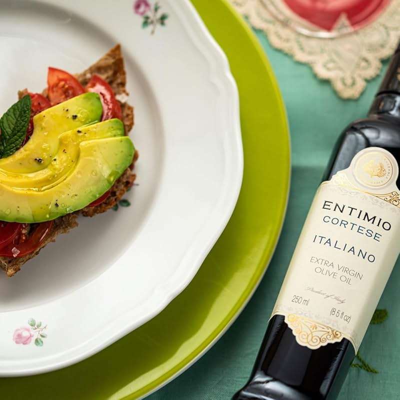 Entimio Cortese Organic Italian Extra Virgin Olive Oil from Italy, 800+ mg/kg High in Polyphenols, 2026 Gold Winner, Tuscany Early Harvest evoo, Cold Extracted, Lab Tested - 16.9 fl oz - Image 6