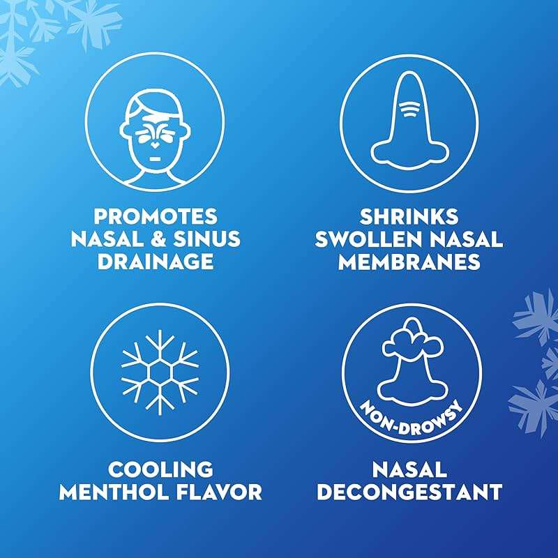 Mucinex Sinus-Max Nasal Spray Decongestant, 12 Hour Over-The-Counter Medication Nose Spray for Sinus Relief, Nasal Decongestants for Adults, Cooling Menthol, 0.75 Fl Oz (Pack of 3) - Image 6