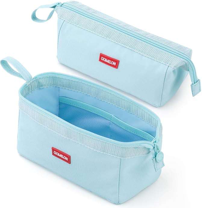 CICIMELON Pencil Case Large Capacity Pencil Pouch Pen Bag for School Teen Girl Boy Men Women - Image 1