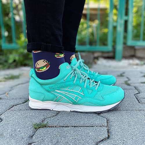 MAKABO Men's Fun Dress Socks Colorful Novelty Patterned Cotton Crew Socks - Image 6