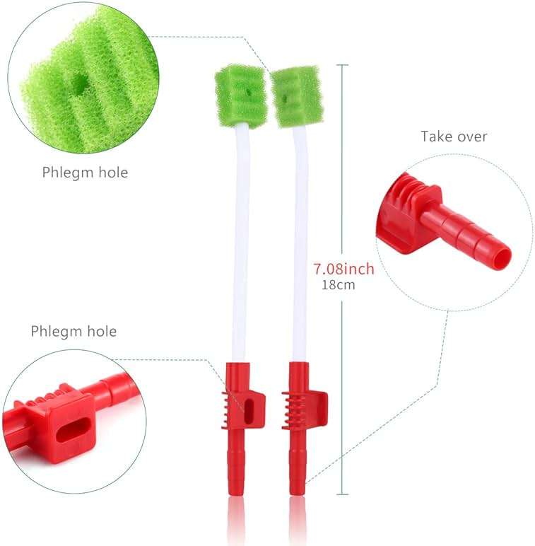 Wellgler's Oral Care Single Use Suction Swab((box of 60)) - Image 2