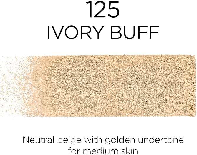 L'Oreal Paris Makeup Infallible Fresh Wear Foundation in a Powder, Up to 24H Wear, Waterproof, Ivory Buff, 0.31 oz. (Packaging May Vary) - Image 3