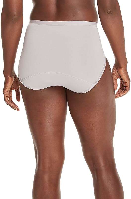 Hanes Women's Comfort, Period Underwear Pack, Light Leaks Period Panties, Light Protection Underwear, 3-Pack - Image 3