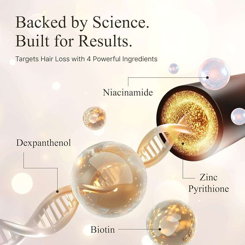 TS Gold Plus Shampoo | Hair Loss Shampoo with Biotin, Gold Extract & Niacinamide | Scalp Circulation & Volume Care | Sulfate-Free Korean Hair Care for Thinning Hair (17.6 Fl Oz / 500mL) - Image 4