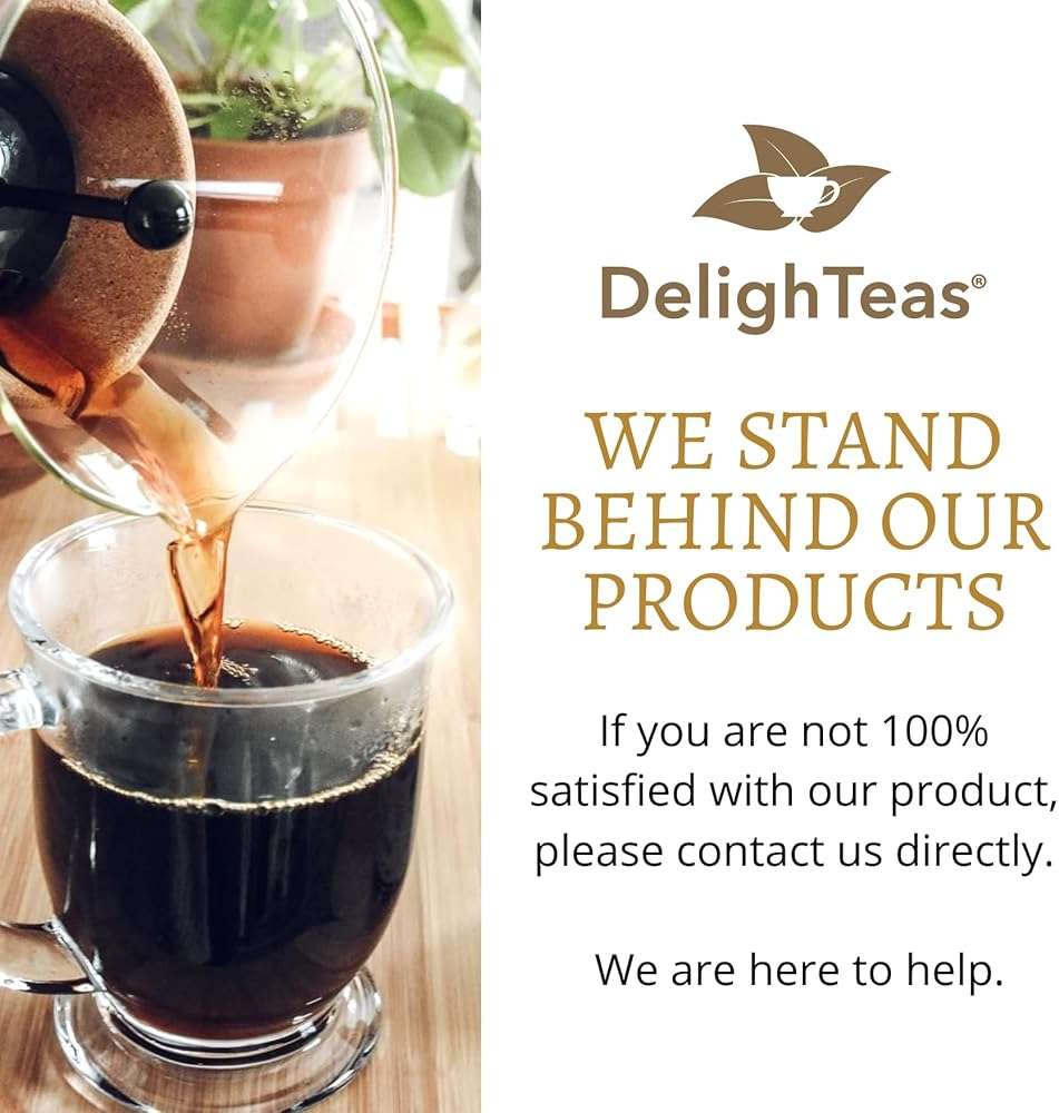 DelighTeas Organic Coffee Alternative | Ayurvedic Herbal Chicory Dandelion Coffee | Coffee Substitute | USDA Organic, Caffeine Free, Gluten Free | With Sweet Notes of Carob | 50 servings, 6oz. - Image 9