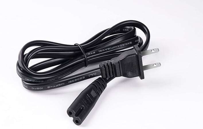 SGUUVAY 2 Prong 6 Ft Power Cord Compatible with JBL PartyBox Speaker, Onn Party Speaker - Image 3