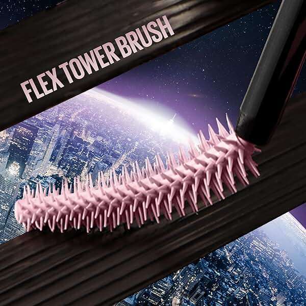 Maybelline Lash Sensational Sky High Washable Mascara Makeup, Volumizing, Lengthening, Defining, Curling, Multiplying, Buildable Formula, Blackest Black, 1 Count - Image 4