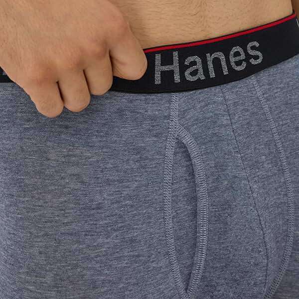 Hanes Men's Total Support Pouch Men's Boxer Brief Underwear, Anti-chafing, Moisture-wicking Odor Control, 3-pack - Image 4