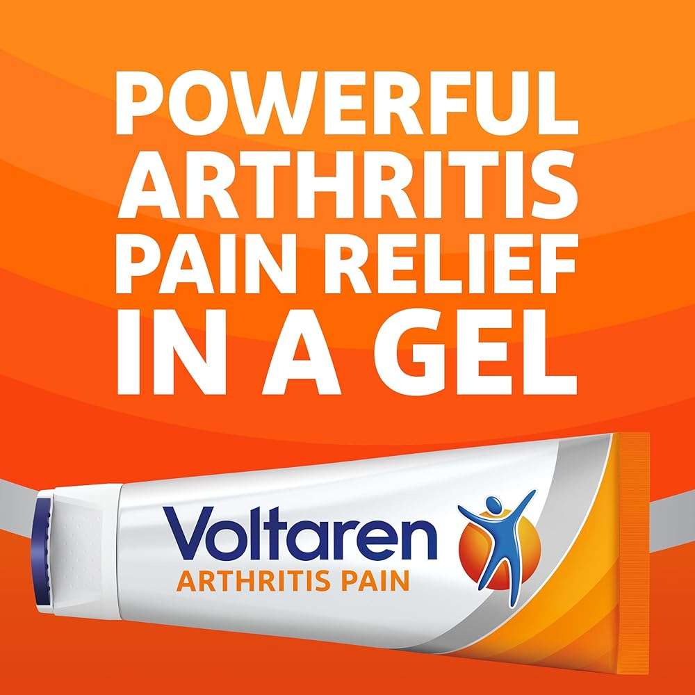 Voltaren Arthritis Pain Relief Gel, Diclofenac Sodium, 1% (NSAID), Clinically Proven Powerful Pain Reliever with Easy Open Flip Top Cap, No Prescription Needed, 150 g - Image 10