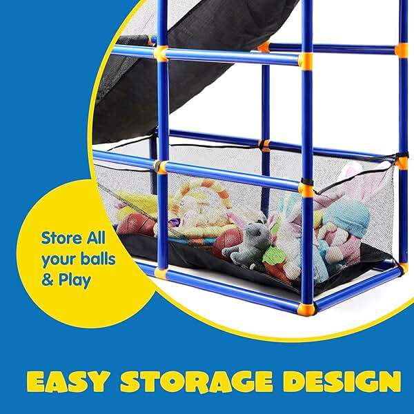 JOYIN Arcade Basketball Game Set with 4 Balls and Hoop for Kids 3+ Years Old Indoor Outdoor Sport Play - Easy Set Up - Air Pump Included - Ideal for Competition - Image 7