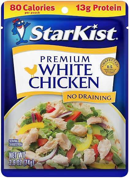 StarKist Premium White Chicken - 2.6 oz Pouch (Pack of 1) - Image 1