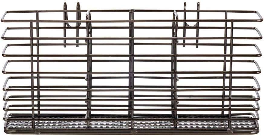 SANNO Stainless Steel Utensil Drying Rack Silverware Holder for Dish Rack, Hanging Cutlery Utensil Holder Silverware Organizer Stainless Steel Rack with Hooks - Image 3