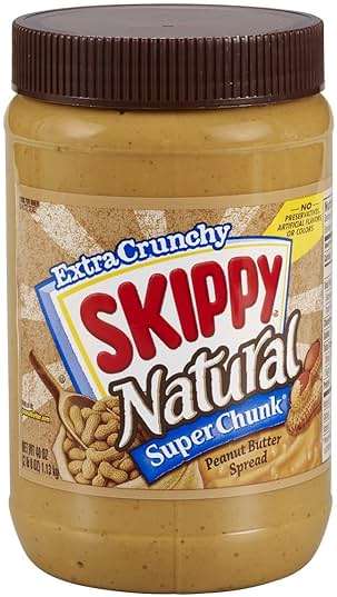 SKIPPY Natural SUPER CHUNK Peanut Butter Spread, 7 g Protein Per Serving, 40 oz. - Image 1