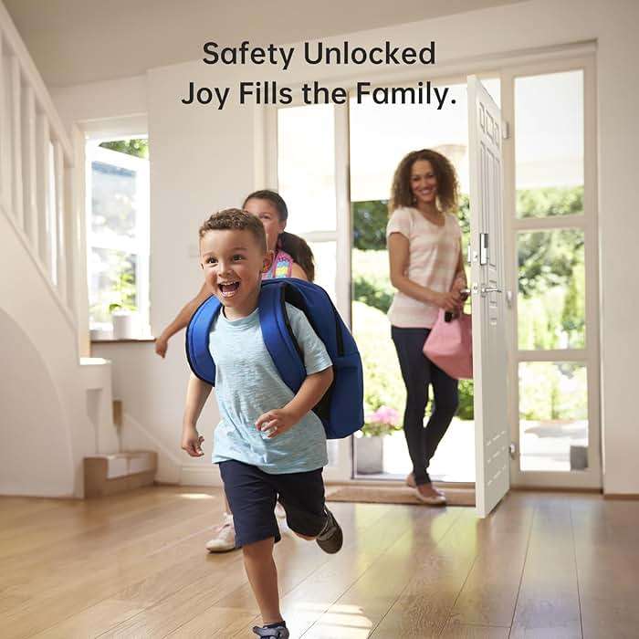 Smart Deadbolt, SMONET Fingerprint Electronic Deadbolt Door Lock with Keypad-Bluetooth Keyless Entry Front Door Digital Keypad App Control, Ekeys Sharing, App Monitoring Auto Lock for Homes and Hotel - Image 2