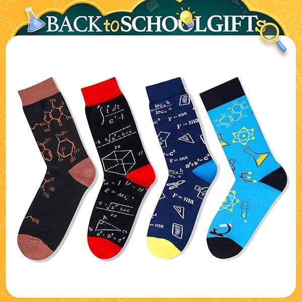 HAPPYPOP Doctor Patriots Math Lover Gifts - Teeth Golf Nurse Space Astronomy Lover Socks - Image 6