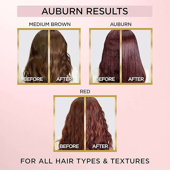 L’Oréal Paris Le Color One Step Toning Hair Gloss, Auburn, 4 Ounce - Image 4