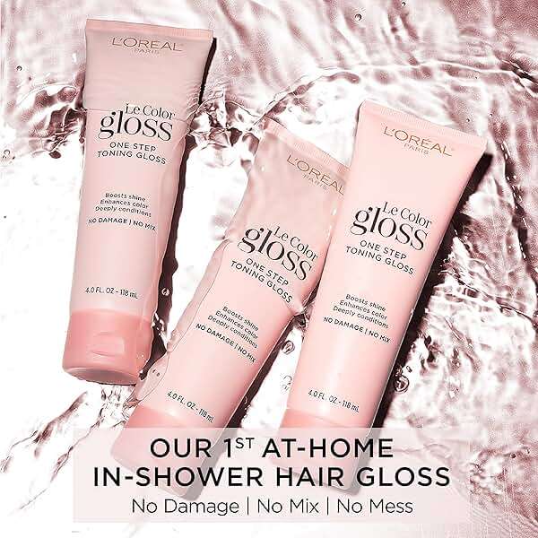 L’Oréal Paris Le Color One Step Toning Hair Gloss, Auburn, 4 Ounce - Image 7