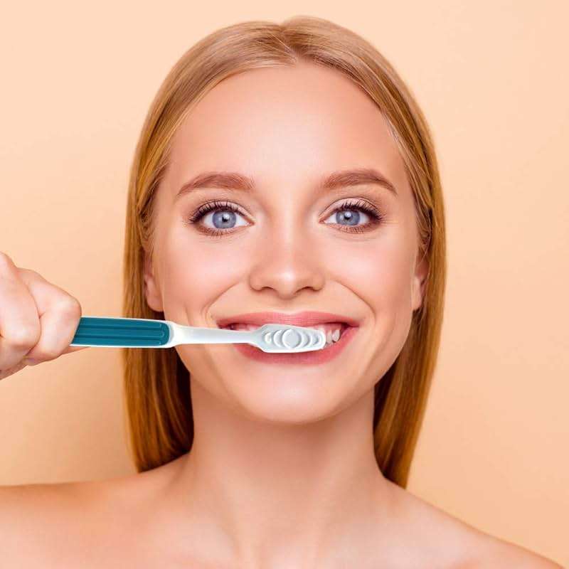 Reach Advanced Design Toothbrush, Firm Bristles, 7 Count Value Pack - Image 8