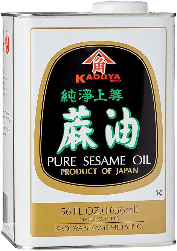 Kadoya Pure Sesame Oil, 56 Fl Oz (Pack of 2) - Image 1