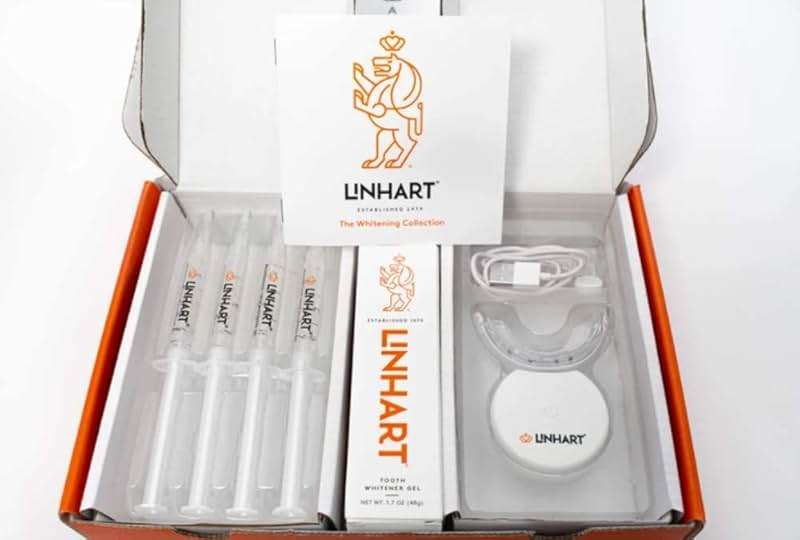 LINHART Teeth Whitening Kit with LED Light - Tooth Whitener Gel, Dental Whitening Gel Syringes with 35% Carbamide Peroxide and 16-Led Whitening Light - No Sensitivity, Whitens Teeth - Image 6