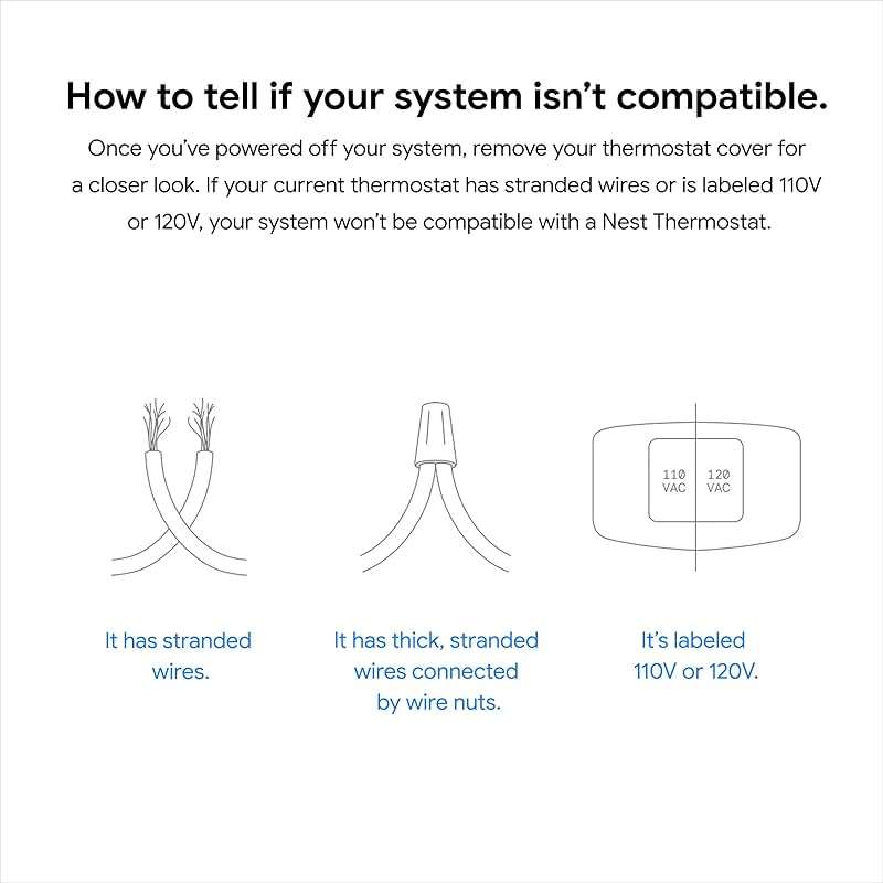 Google Nest Thermostat - Smart Thermostat for Home - Programmable Wifi Thermostat - Snow - Image 5