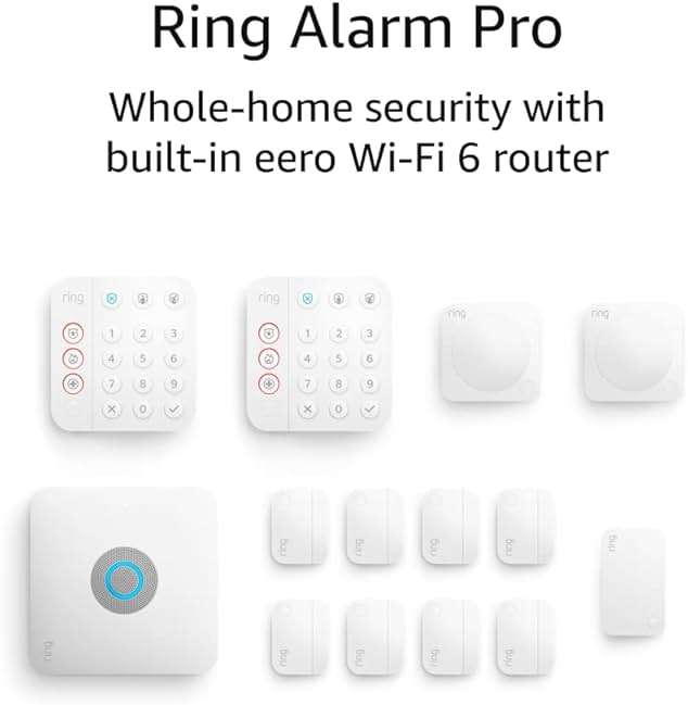 Ring Alarm Pro (newest model), 14-Piece Kit, built-in eero Wi-Fi 6 router and 30-day free Ring Home subscription - Image 5