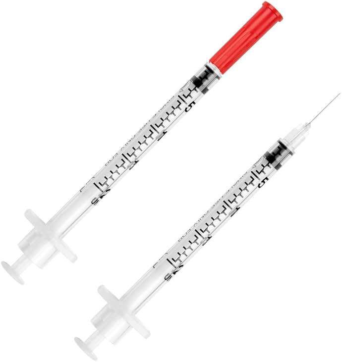 UltiCare VetRx U-40 Pet Insulin Syringes, Comfortable and Accurate Dosing of Insulin for Pets, Compatible with Any U-40 Strength Insulin, Size: 1/2cc, 29G x ½’’, with Half Unit Markings, 100 ct Box - Image 2