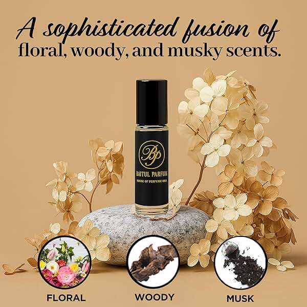 ASMARKET Comparable to Cashmere Mist Alcohol-Free Fragrance - 8ml Travel Size Perfume Oil in Glass Bottle, Perfume Oil Roll On Rollerball for On the Go Use, Long Lasting Clean Scent 98% True-to-Scent - Image 2